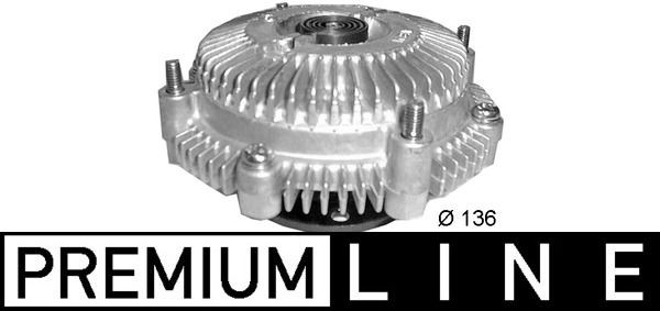 MAHLE Clutch, kjølevifte CFC 163 000P Radiatorvifte kobling MAHLE Toyota DYNA CFC 163 000P