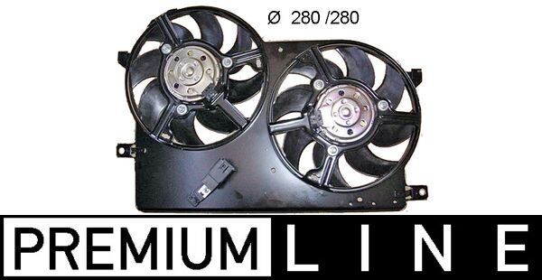 Motoventilateur MAHLE CFF 199 000P MAHLE CFF 199 000P Ventilateur de refroidissement FIAT PALIO 2012