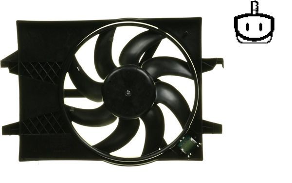 Koelventilator MAHLE CFF 330 000S MAHLE CFF 330 000S Radiateurventilator FORD FIESTA 2005