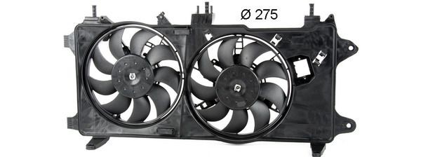 Motoventilateur MAHLE CFF 358 000P MAHLE CFF 358 000P Ventilateur de moteur Fiat DOBLO 2003