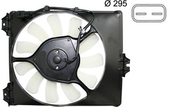 MAHLE Koelventilator CFF 390 000S MAHLE CFF 390 000S Koelventilator Suzuki sx4 ey gy originele prijs