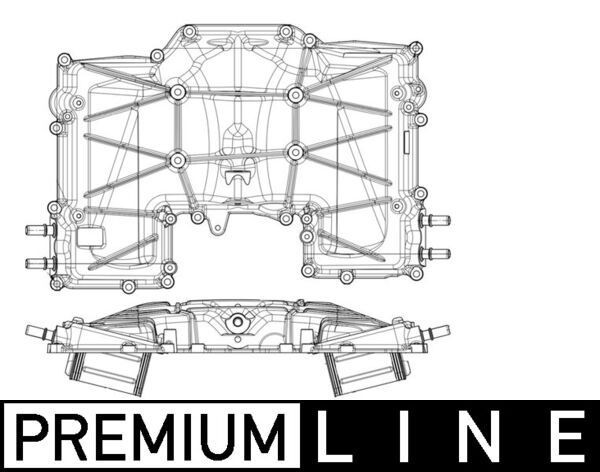 MAHLE Intercooler CI 409 000P MAHLE CI409000P Radiator intercooler Jaguar XK Cabrio prijs