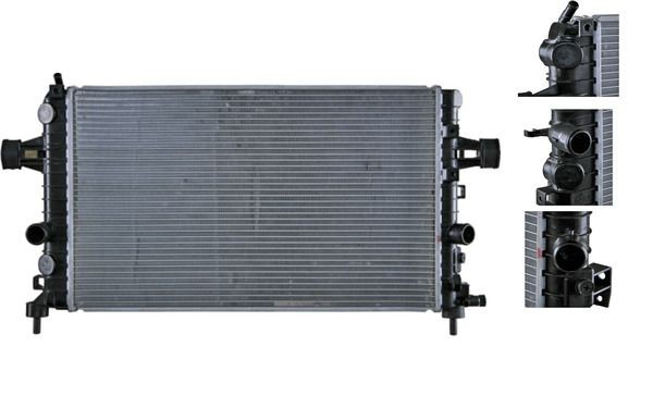 MAHLE Radiators, Motora dzesēšanas sistēma CR 1091 000S MAHLE CR 1091 000S orģinālās Dzesēšanas radiatori Opel Astra H Sedan cena
