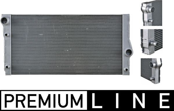 MAHLE Radiators, Motora dzesēšanas sistēma CR 1148 000P MAHLE Dzesēšanas radiatori CHRYSLER CR 1148 000P