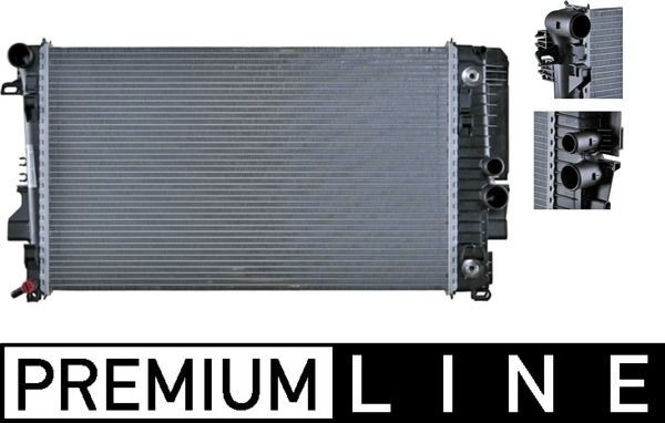 Radiaator, mootorijahutus MAHLE CR 1173 000P MAHLE CR 1173 000P: Mootori radiaator Mercedes VIANO 2024