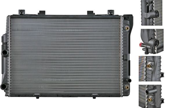 MAHLE Jäähdytin, moottorin jäähdytys CR 262 000S MAHLE CR 262 000S Mercedes W140 jäähdytin hinta