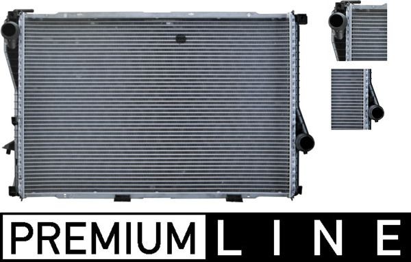 MAHLE Radiateur CR 296 000P BMW X6 Radiateur, koelvloeistof MAHLE CR 296 000P