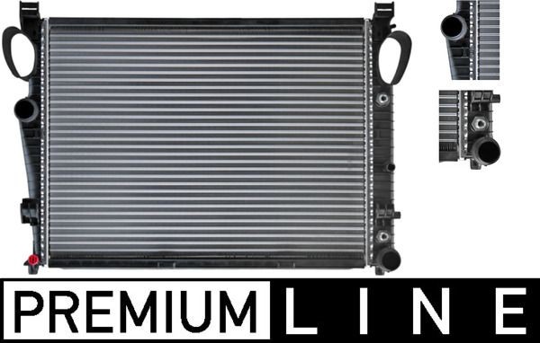 Radiateur MAHLE CR 304 000P MAHLE CR 304 000P Koelmodule MERCEDES-BENZ S-Klasse 1999