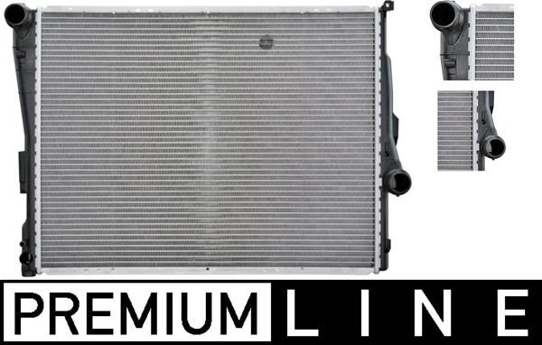 MAHLE Engine radiator CR 458 000P MAHLE CR 458 000P Engine radiator