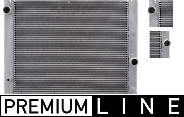 Jäähdytin, moottorin jäähdytys MAHLE CR 580 000P MAHLE CR 580 000P BMW 7-sarja 2005 Syyläri