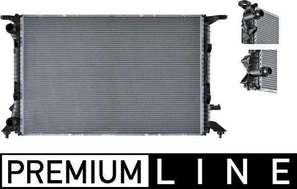 MAHLE Radiateur du moteur CR 905 000P MAHLE CR905000P Module de refroidissement Ford USA CROWN VICTORIA d'origine
