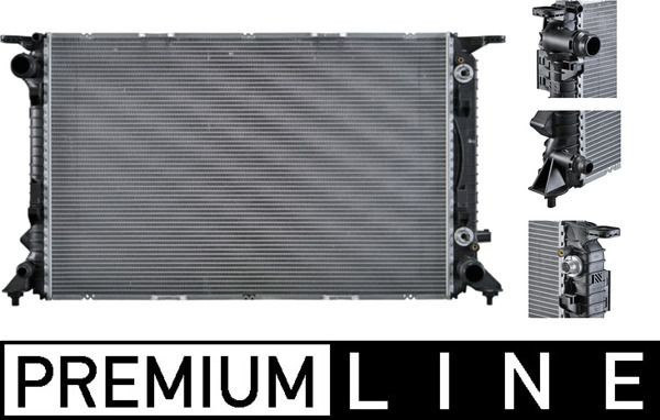 MAHLE Radiateur CR 912 000P MAHLE CR 912 000P Radiateur Audi A7 4g aan een voordelige prijs