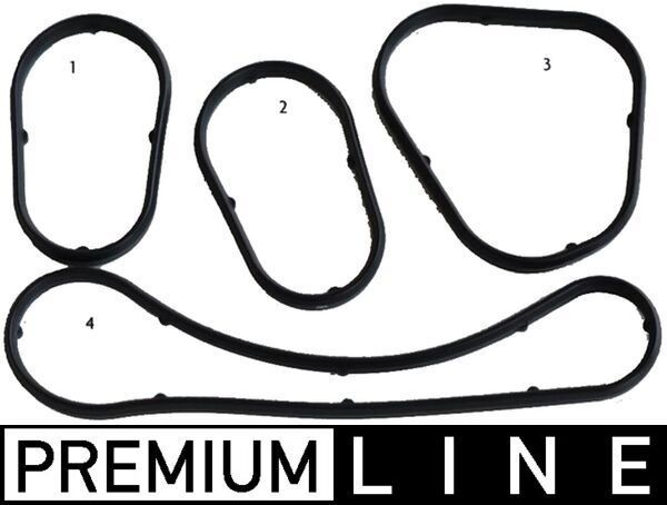 MAHLE Tetningssett, oljekjøler CX 44 000P Tetningssett oljekjøler MAHLE Hyundai ACCENT CX 44 000P