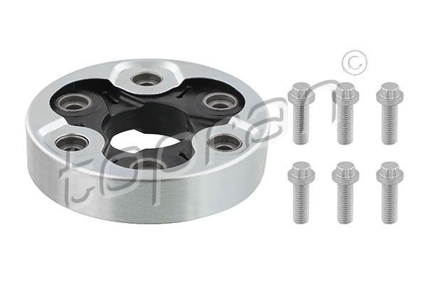 TOPRAN Ledd, longitudinalbølge 117 013 117 013 Hardykobling TOPRAN TOYOTA AURIS