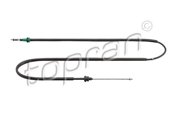 TOPRAN Ντίζα γκαζιού, σύστ. ψεκασμού πετρελαίου 118 420 118 420 Ντίζα γκαζιού TOPRAN VOLVO 340-360