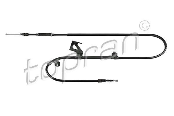 Hand brake cable TOPRAN 631 762 TOPRAN 631 762 SKODA SUPERB 2006 handbrake cable price