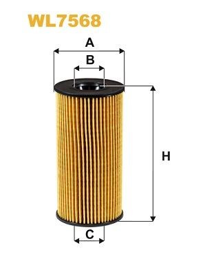 WIX FILTERS Filtro olio WL7568 WIX FILTERS WL7568 Filtro olio motore Renault Espace 5 originali prezzo