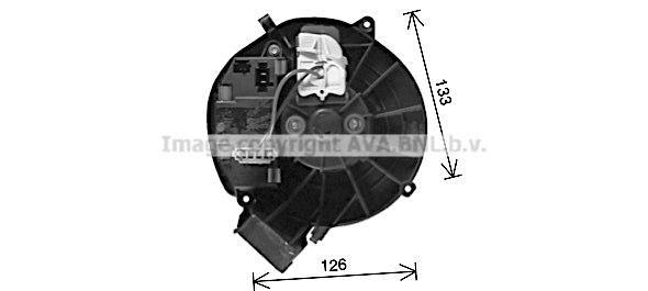 Elektromotor vnútorného ventilátora PRASCO CN8324 PRASCO CN8324 Vnútorný ventilátor PEUGEOT EXPERT 2013