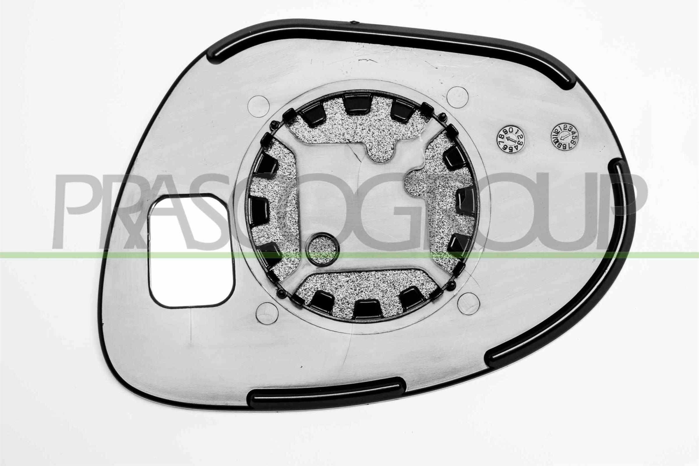 PRASCO Spoguļstikls, Ārējais atpakaļskata spogulis DS7007503P DS7007503P Spoguļstikls PRASCO SUBARU FORESTER