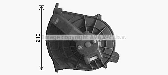PRASCO Motor eléctrico, ventilador do habitáculo RT8655 PRASCO RT8655 Motor eléctrico, ventilador do habitáculo