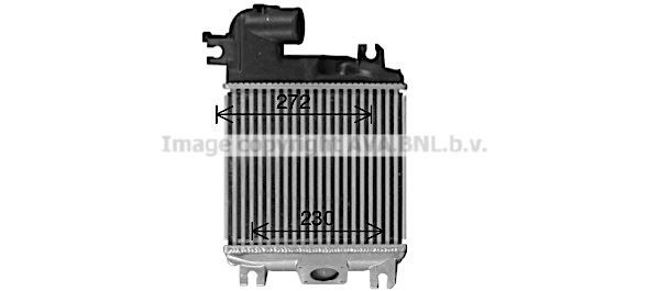 Intercooler PRASCO TO4758 PRASCO TO4758 Radiator intercooler TOYOTA HILUX Pick-up 2005