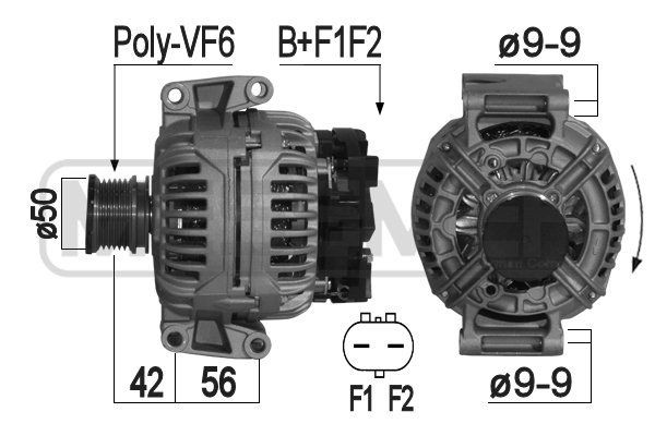 MESSMER Alternatore 209101A 209101A Alternatore JEEP MESSMER costo