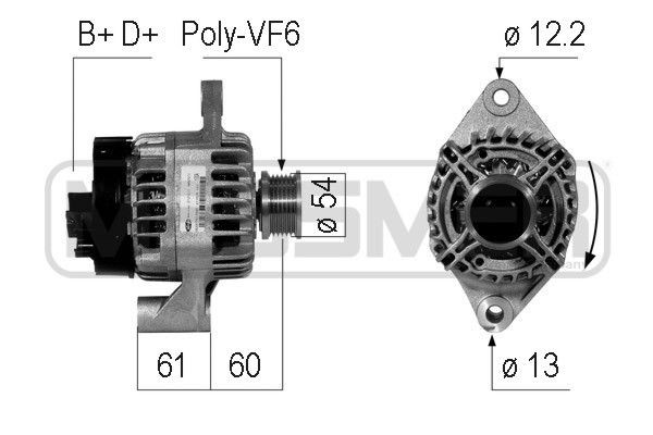 MESSMER Ģenerators 210747A Ģenerators MESSMER 145 210747A lēti