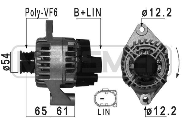 MESSMER Dynamo 210936A Dynamo MESSMER JEEP 210936A