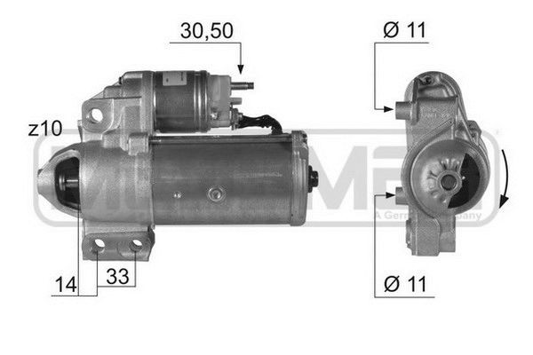 MESSMER Štartér 220400A Štartér MESSMER Peugeot 306 220400A