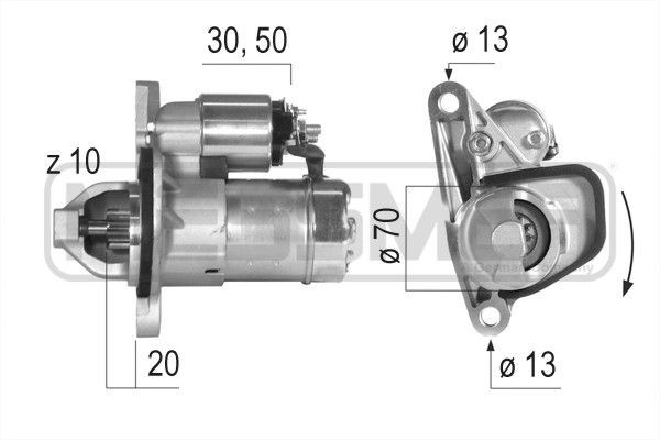 MESSMER Starter 220579A MESSMER Starter NISSAN 220579A