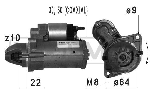 MESSMER Štartér 220686A Štartér MESSMER Y 220686A lacné