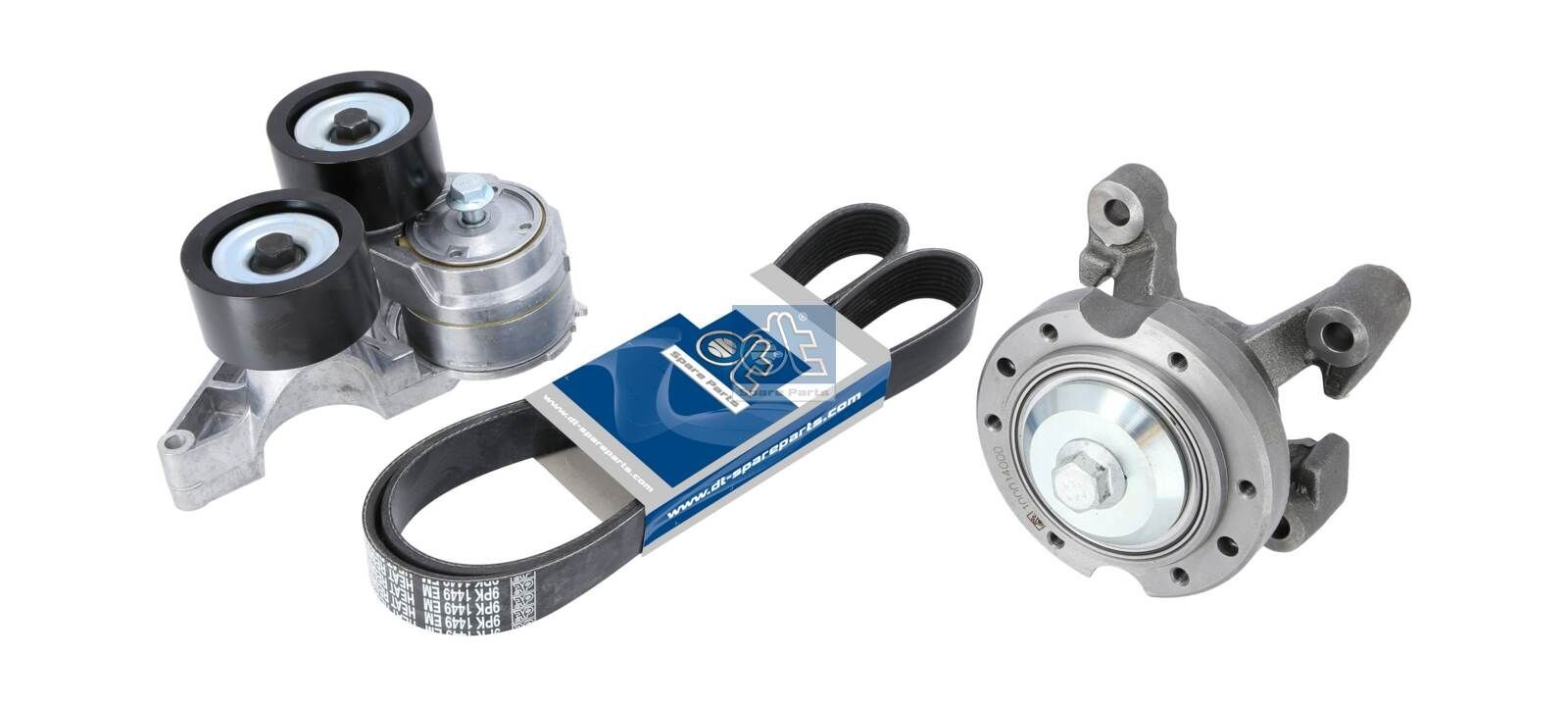 DT Spare Parts Sada na opravu napínacieho ramena rebrovaného klinového reme 5.94195 DT Spare Parts 5.94195 Sada na opravu napínacieho ramena rebrovaného klinového reme