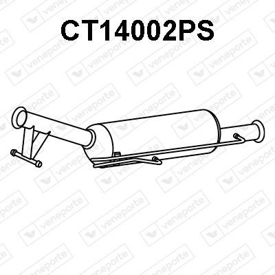 VENEPORTE Filtro antiparticolato (FAP) CT14002PS CT14002PS costo Filtro antiparticolato (FAP) PEUGEOT 207 VENEPORTE
