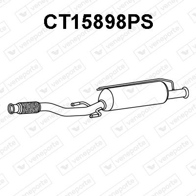 VENEPORTE Diesel particulate filter CT15898PS CT15898PS VENEPORTE diesel particulate filter (dpf) for PEUGEOT RCZ