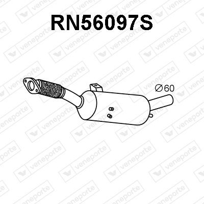 VENEPORTE Kvēpu filtrs RN56097S RN56097S Kvēpu filtrs FIAT FIORINO VENEPORTE