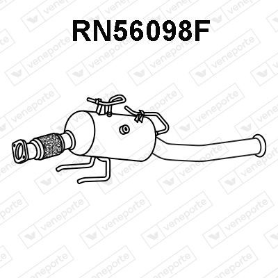 VENEPORTE Filter pevných častíc RN56098F Filter pevných častíc VENEPORTE X-TRAIL RN56098F lacné