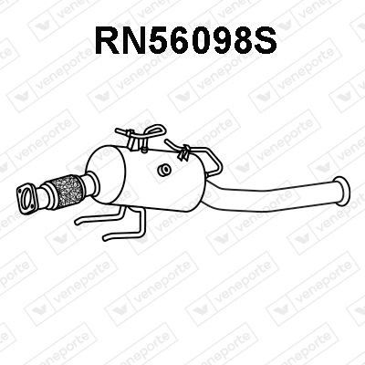 VENEPORTE Partikelfilter RN56098S Partikelfilter RENAULT VENEPORTE RN56098S