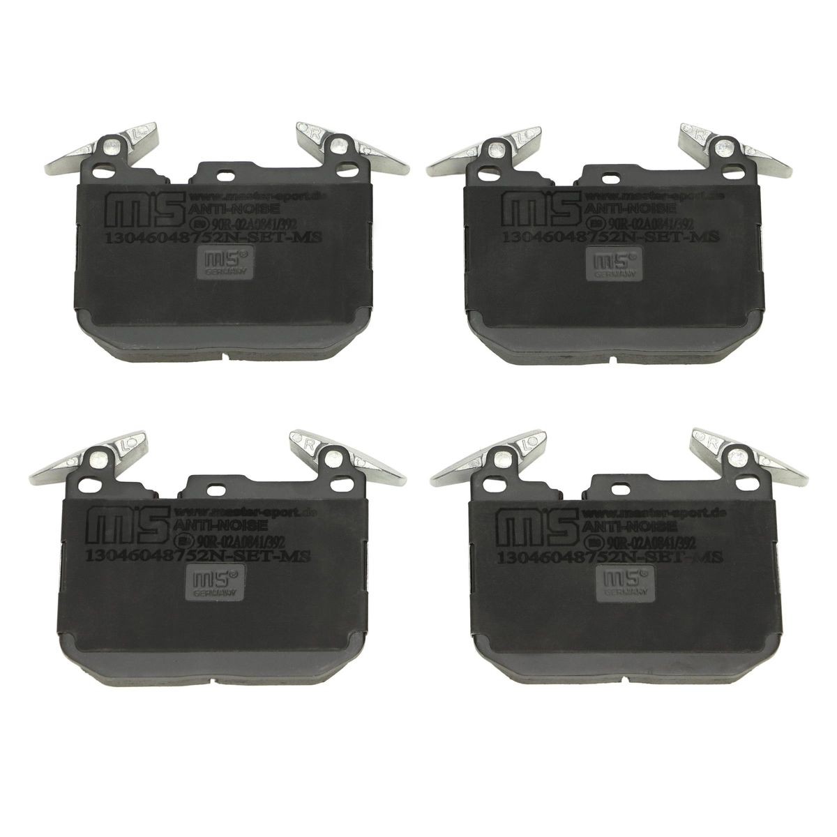MASTER-SPORT Brake pad set 13046048752N-SET-MS 13046048752N-SET-MS MASTER-SPORT TESLA set of brake pads