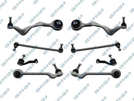 GSP Jogo de reparação, braço transversal S990004SK S990004SK Jogo de reparação suspensão da roda MAZDA 3 GSP