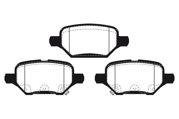 RAICAM Brake pad set RA.1257.0 Chevy EPICA RAICAM brake pads RA12570