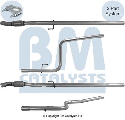 BM CATALYSTS Tubo gas scarico BM50771 BM50771 Tubo gas scarico FIAT RITMO BM CATALYSTS costo