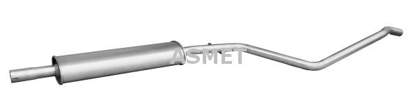 ASMET Panela de escape central 10.126 ASMET 10.126 Silenciador central Dacia Dokker Express baratos