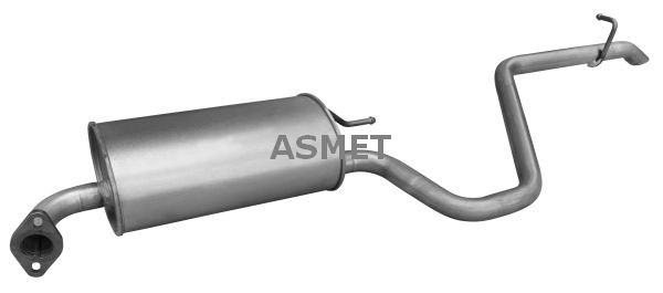 ASMET Rear silencer 15.011 HYUNDAI TERRACAN ASMET exhaust silencer 15011
