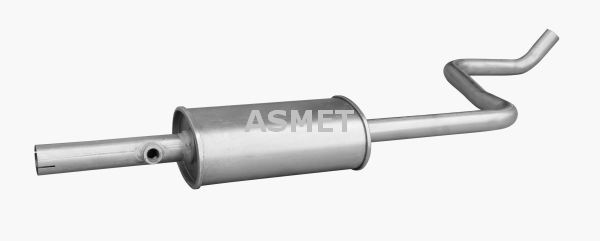 ASMET Vidējais izpl. gāzu trokšņa slāpētājs 26.001 26.001 Vidējais trokšņa slāpētājs MITSUBISHI PAJERO PININ ASMET