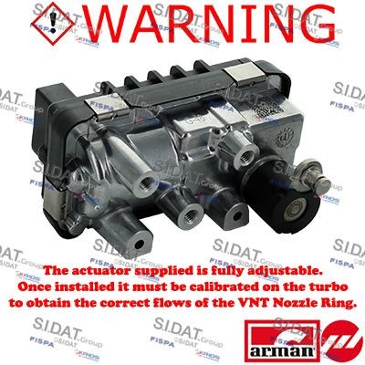 FISPA Manöverelement, turboladdare 48.1078AS 48.1078AS Turbo FISPA TOYOTA AURIS