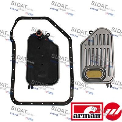 FISPA Hüdraulikafiltrikomplekt, automaatkäigukast 57003AS Hüdraulikafiltrikomplekt automaatkäigukast Volkswagen FISPA 57003AS