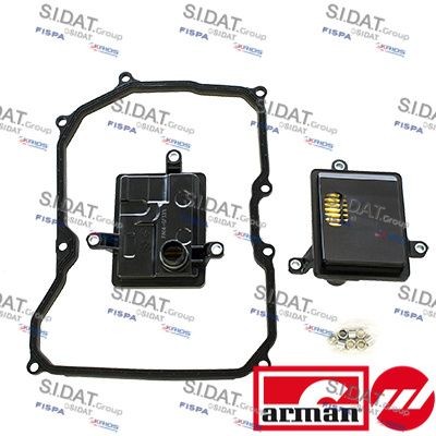 FISPA Hidrofiltru komplekts, Automātiskā pārnesumkārba 57011BAS Hidrofiltrs automātiskā pārnesumkārba FISPA Volkswagen 57011BAS