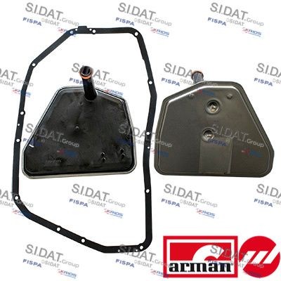 FISPA Hydraulikfiltersatz, Automatikgetriebe 57055BAS Automatikgetriebe Ölfilter FISPA PHAETON 57055BAS günstig