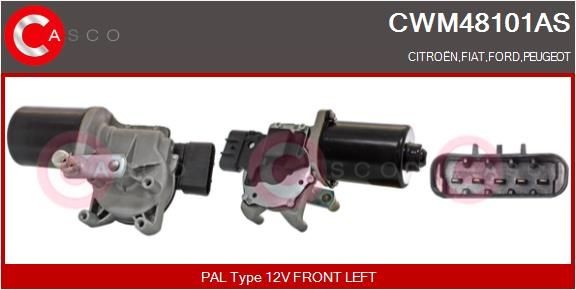 Viskermotor CASCO CWM48101AS CASCO CWM48101AS: Vinduesvisker motor Peugeot BOXER 2024
