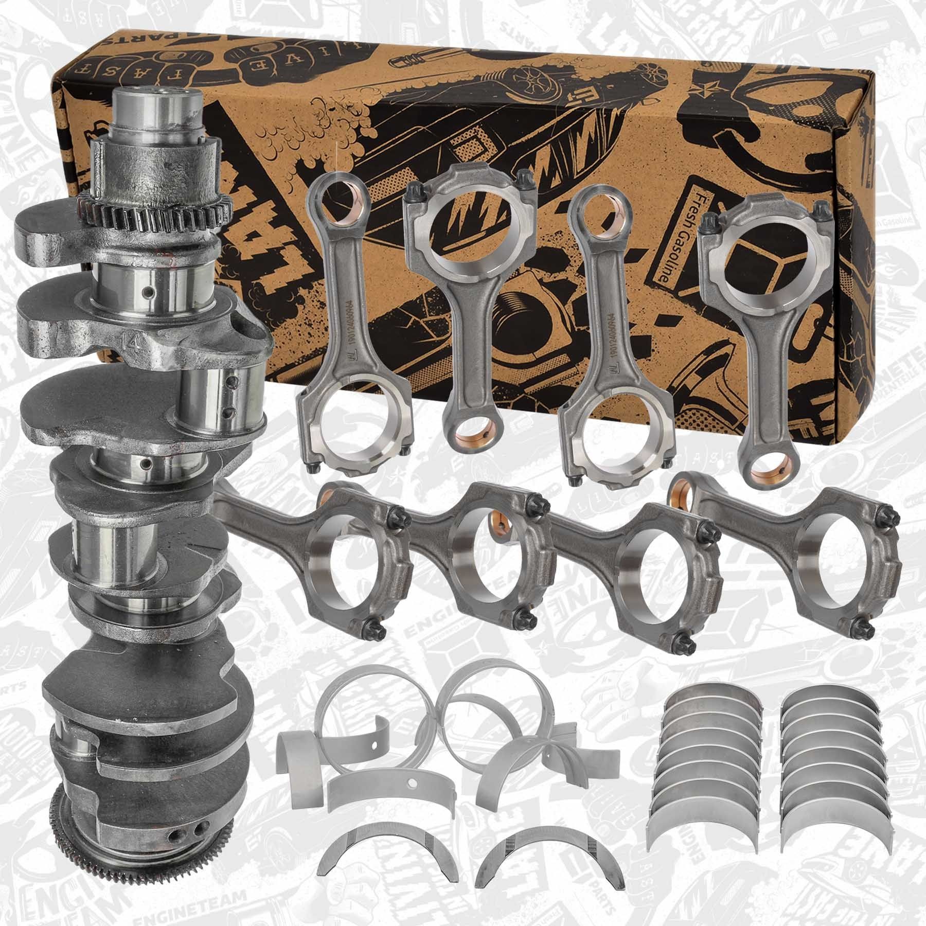 Veivaksel ET ENGINETEAM HK0198 ET ENGINETEAM HK0198: Veivaksel Toyota LAND CRUISER 2017